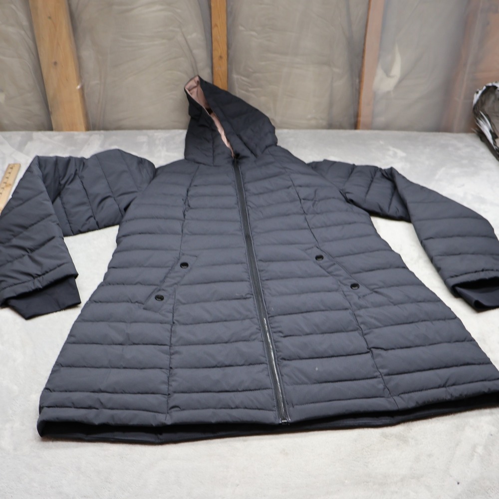 HFX Performance Jacket Women Large Black Insulated Puffer Water Resistant Warm